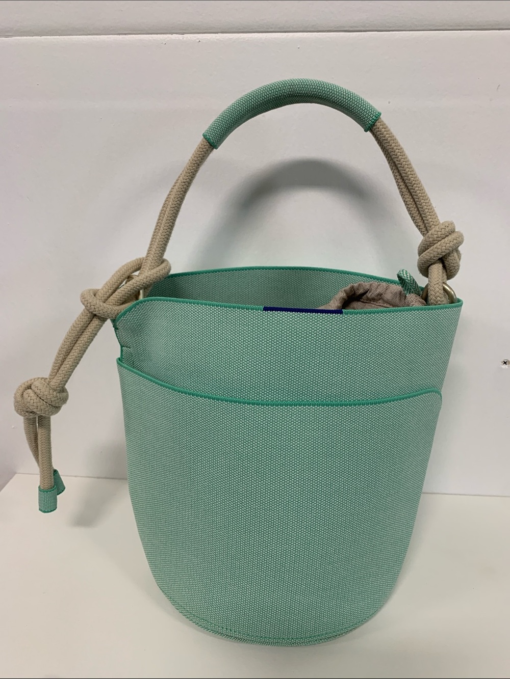 Rothy's The Pail Bag in Jade Green